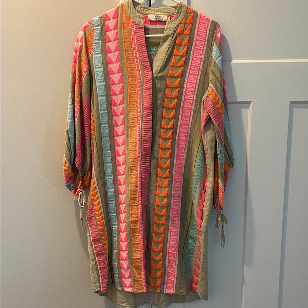 Devotion TWINS Multicolor Geometric Dress